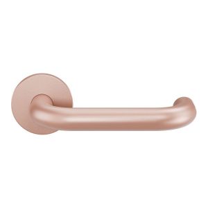 GPF Bouwbeslag Entree GPF105VRT2 U-model 19 mm deurkruk op rozet 53x6 mm Blush GPF105VR0100T2