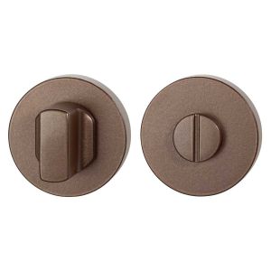 GPF Bouwbeslag Anastasius 1100.A2.0910 toiletgarnituur 50x8 mm stift 8 mm grote knop Bronze blend GPF1100A20910