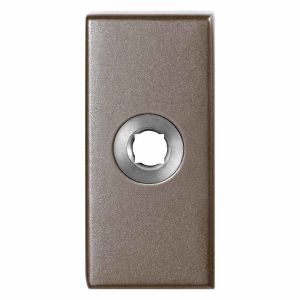 GPF Bouwbeslag Anastasius 1101.A3 rechthoekig click rozet 70x32x10 mm Mocca blend GPF1101A30100