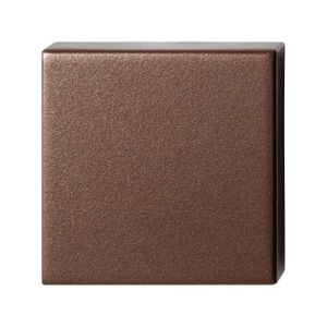 GPF Bouwbeslag Anastasius 1102.A2.0900 blinde vierkante rozet 50x50x8 mm Bronze blend GPF1102A20900