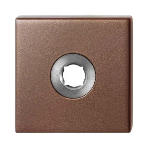 GPF Bouwbeslag Anastasius 1102.A2 vierkant click rozet 50x50x8 mm Bronze blend GPF1102A20100