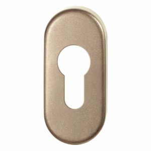 GPF Bouwbeslag Anastasius GPF1104.A4 cilinderrozet ovaal 70x32x10 mm Champagne blend GPF1104A40902