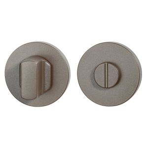 GPF Bouwbeslag Anastasius 1105.A3.0910 toiletgarnituur 50x6 mm stift 8 mm grote knop Mocca blend GPF1105A30910