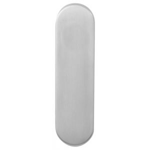 GPF Bouwbeslag RVS GPF1200.10 BB56 kortschild afgerond 169x46x8,5 mm zonder krukgat BB56 RVS geborsteld GPF120010101