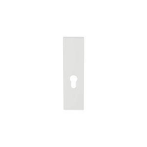 GPF Bouwbeslag ZwartWit GPF1215.62L/R PC55 kortschild gatdeel rechthoekig 169x46x8,5 mm zonder krukgat PC55 links-rechtsdraaiend wit GPF1215620232