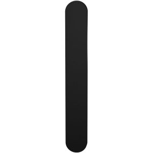 GPF Bouwbeslag ZwartWit GPF1270.61L/R PC55 langschild gatdeel XL afgerond 282x40x8,5 mm zonder krukgat PC55 links-rechtsdraaiend zwart GPF1270610232