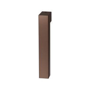 GPF Bouwbeslag Anastasius GPF1302KL/R Zaki+ raamkruk gatdeel korte nek links-rechtswijzend Bronze blend GPF1302A2K200