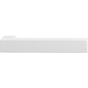 GPF Bouwbeslag ZwartWit 1302.62KL/R Zaki+ raamkruk gatdeel zonder rozet links-rechtswijzend korte nek wit GPF130262K200
