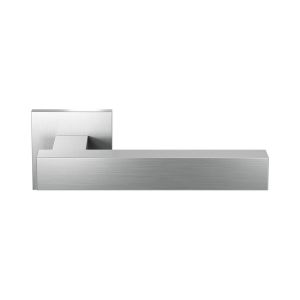 GPF Bouwbeslag RVS GPF1307.09-02 Toro+ deurkruk op vierkant rozet RVS 50x50x8 mm RVS geborsteld GPF1307090100-02