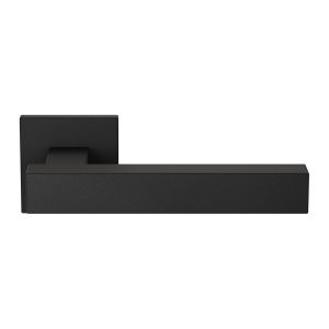 GPF Bouwbeslag ZwartWit GPF1307.61-02 Toro+ deurkruk op vierkant rozet 50x50x8 mm zwart GPF1307610100-02