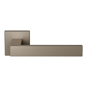 GPF Bouwbeslag Anastasius 1308.A3-02 Zika deurkruk op vierkant rozet 50x50x8 mm Mocca blend GPF1308A30100-02