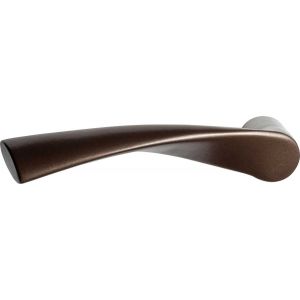 GPF Bouwbeslag Anastasius GPF1340.A2 L Kino deurkruk gatdeel linkswijzend Bronze blend GPF1340A20200