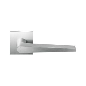 GPF Bouwbeslag RVS GPF2060.09-02 Piko deurkruk op vierkant rozet 50x8 mm RVS geborsteld GPF2060090100-02