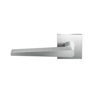 GPF Bouwbeslag RVS GPF2060.09-02L Piko deurkruk gatdeel op vierkant rozet 50x8 mm linkswijzend RVS geborsteld GPF2060090200-02