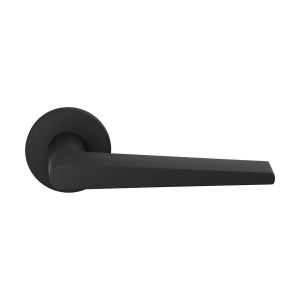 GPF Bouwbeslag ZwartWit GPF2060.61.00 Piko deurkruk op rond rozet zwart 50x8 mm zwart GPF2060610100-00