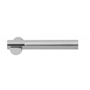 GPF Bouwbeslag RVS GPF2085 Toka Duo deurkruk RVS gepolijst-RVS geborsteld GPF208501100