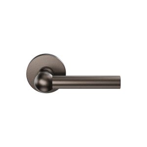 GPF Bouwbeslag Anastasius GPF3040.A1-00 GPF3040.A1 Hipi deurkruk gatdeel links-rechtswijzend 50x8 mm op rond rozet Dark blend GPF3040A10200-00