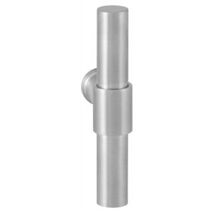 GPF Bouwbeslag RVS GPF3046L/R Hipi Deux kruiskruk gatdeel 103 mm links-rechtswijzend RVS geborsteld GPF304601200