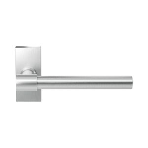 GPF Bouwbeslag RVS GPF3051.01R Hipi Deux deurkruk gatdeel op rechthoekig rozet 70x32x10 mm rechtswijzend RVS geborsteld GPF3051090300-01