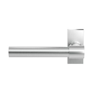 GPF Bouwbeslag RVS GPF3052.01L Hipi Deux+ deurkruk gatdeel op rechthoekig rozet 70x32x10 mm linkswijzend RVS geborsteld GPF3052090200-01