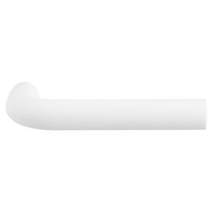 GPF Bouwbeslag ZwartWit GPF8202 Aka L-model 19 mm deurkruk wit GPF820201100