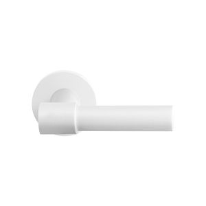 GPF Bouwbeslag ZwartWit GPF8236.62-00 Hipi Deux+ deurkruk op rond rozet 50x8 mm wit GPF8236620100-00