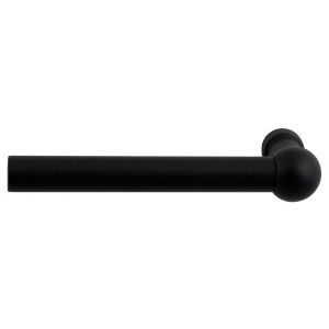 GPF Bouwbeslag ZwartWit GPF8245L/R Hipi deurkruk gatdeel 139,5 mm links-rechtswijzend zwart GPF824501200