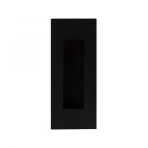 GPF Bouwbeslag ZwartWit 8715.61D schuifdeurkom rechthoekig 180x60 mm zwart GPF87156100D
