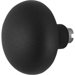 GPF Bouwbeslag ZwartWit 8849.61 S4 Paddenstoel knop 65 mm voor veiligheids schilden vast met bout M10 zwart GPF884961410