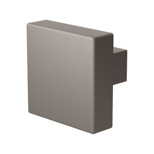 GPF Bouwbeslag Anastasius 9948.A3 S1 vierkante knop 53x53x16 mm draaibaar met krukstift Mocca blend GPF9948A30200