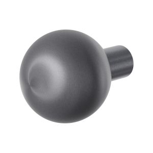 GPF Bouwbeslag PVD GPF9954.P1 S1 kogel deurknop 50 mm draaibaar met krukstift PVD antraciet GPF9954P1200