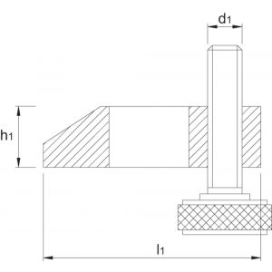 Van Ommen 88.700 spanijzer verstelbaar type 6314-T 11x80 mm 88.700.1108