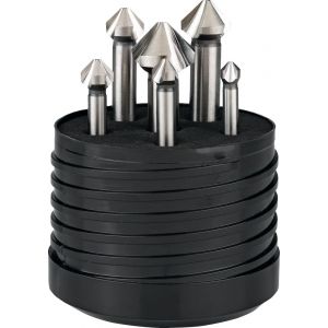 International Tools 49.242 Eco Pro HSS set verzinkboren DIN 335-C 42.535 90 graden 3 snijkanten 63-205 mm 49.242.0630