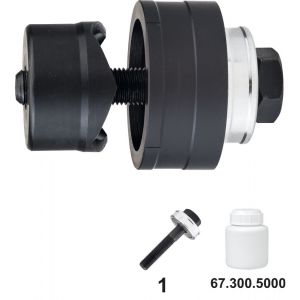 Phantom 67.110 gatenpons voor handgebruik met bout en lager 60 mm 67.110.6001