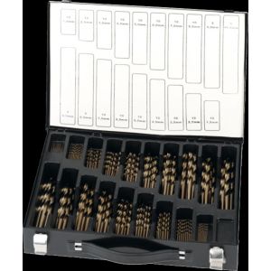 International Tools 19.149 ECO PRO HSS-E set spiraalboren DIN 338 11.490 1-10x05 mm set 170 stuks 19.149.6000