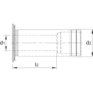 Phantom 83.691 reduceerhuls voor krachtspan opname D32 8 mm 83.691.3081