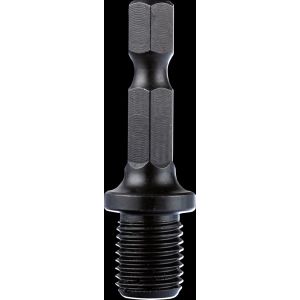 Phantom 81.182 toebehoren voor boorhouders bout voor boorhouders (links) SDS boorstift 3/8 inch-24 UNF -> HEX 1/4 inch DIN-3126 81.182.1354