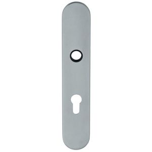 Artitec RVS Woning knop-kruk langschild afgerond LS RVS mat PC72 blinde schroefbevestiging 04003/PC72