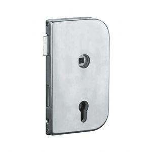 Artitec glasdeur slot tegenkast voor Office DIN links RVS mat 80134/R
