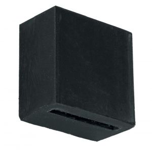 Artitec rubber buffer voor jashaak zwart 01031