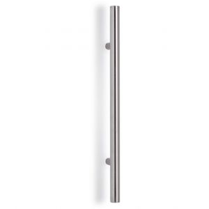 Artitec PH70 deurgreep RVS diameter 32x700 mm enkelzijdig met rozet deurdikte 23-103 mm 70232/05000700/32