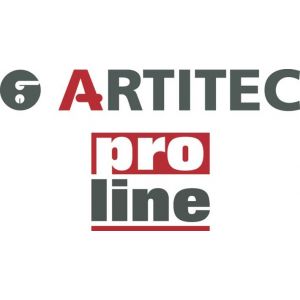 Artitec Proline Classic knopgarnituur op kortschild pendeldeur PL RVS mat blind KS 97814