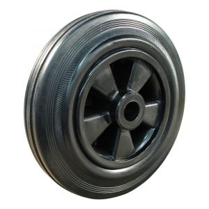 Protempo serie 01 transportwiel los PP velg standaard zwarte rubberen band 140 mm glijlager 101.141.150.000