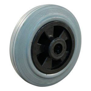 Protempo serie 11 transportwiel los PP velg standaard grijze rubberen band 100 mm rollager 111.102.120.000