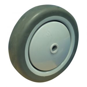 Protempo serie 19 transportwiel los PP velg grijze TPE-band 100 mm kogellager 119.106.080.032