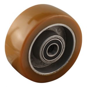 Protempo serie 29 transportwiel los aluminium velg PU band ± 94 shore A 100 mm kogellager 129.106.150.740