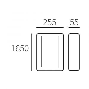 Allux 1001 statief antraciet 40100165