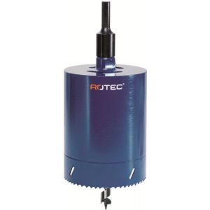 Rotec 529 BiM-Co dakdoorvoerboor diameter 130x150 mm 4-6 TPI met centreerboor diameter en zeskant adapter 529.1301