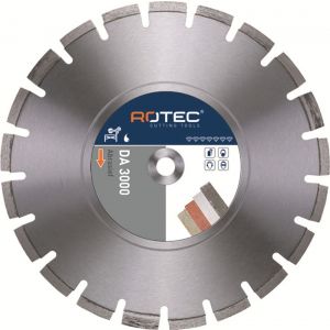 Rotec 717 diamantzaagblad Rhino 7 DA 3000 diameter 300x3,0x25,4 mm 717.3004
