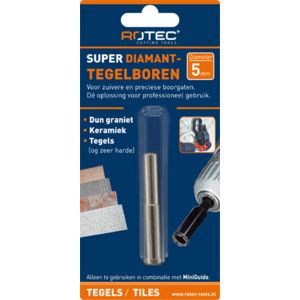 Rotec 758 diamanttegelboor 758 nat diameter 12x30 mm 758.1200